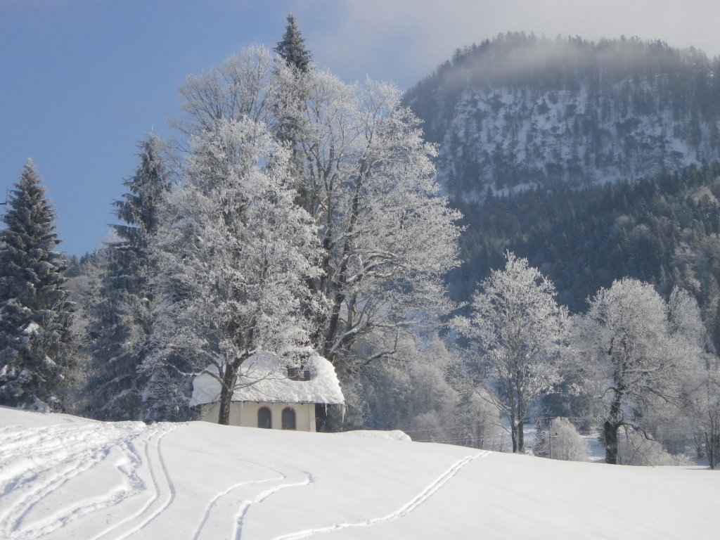 Heutalkapelle, Winter